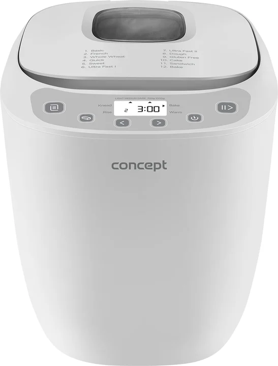 PC5520, Brotbackautomat, Weiss - PC5520, Brotbackautomat, Weiss