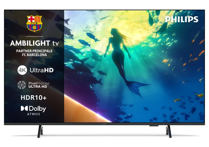 Philips 55PUS8010/12 | 55 | Smart TV | TITAN OS | UHD | Black