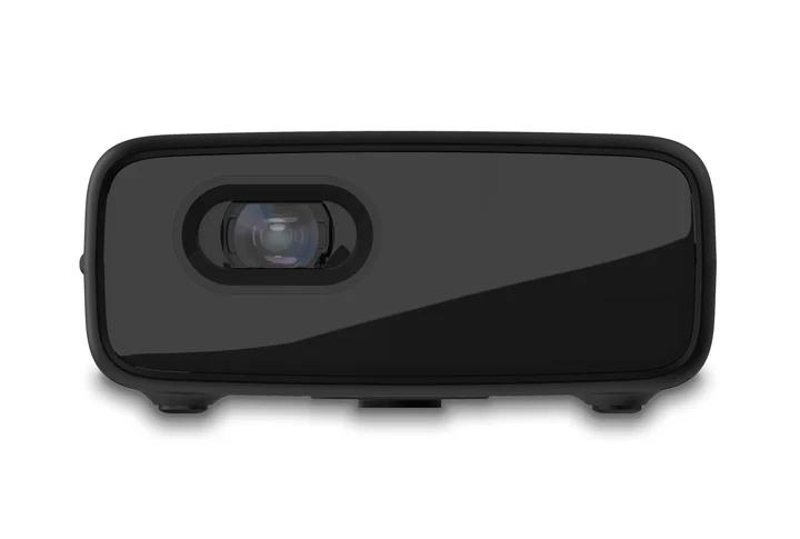 Philips - PicoPix Micro+, Portable Projector, LED DLP, 3h Battery Life, HDMI, Built-in Speaker, Smartphone Companion Schwarz