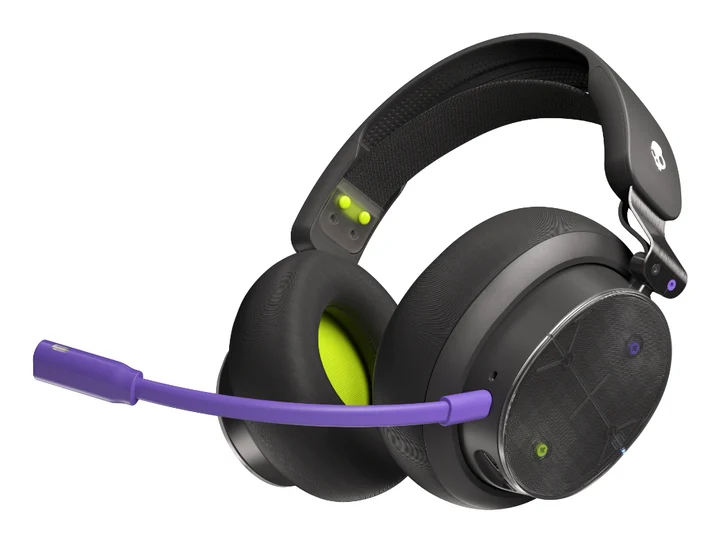 PLYR Multi-Platform Gaming Wireless Over Ear (Kabellos), Gaming Headset, Schwarz