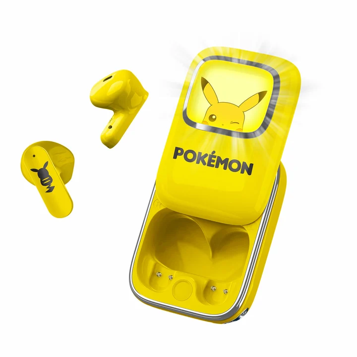 Pokémon Pikachu Slide TWS-Ohrhörer mit Ladehülle In-Ear-Kopfhörer OTL