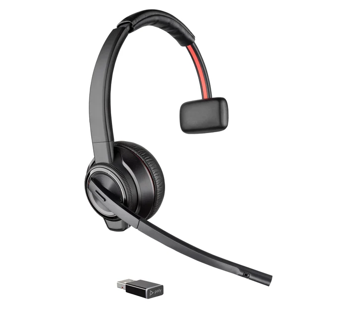 POLY - Savi 8210 Office USB-A Mono DECT Headset für Microsoft Teams