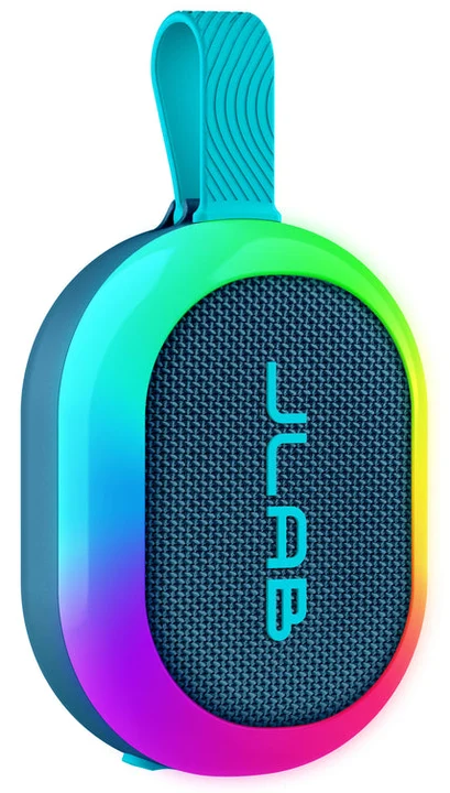 POP PARTY - Portable Speaker (8 h, Akkubetrieb), Bluetooth Lautsprecher, Blau