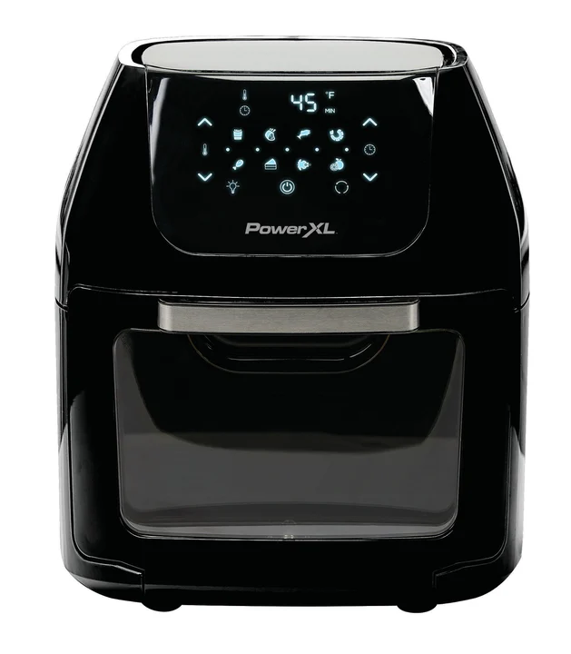 PowerXL - Mediashop M16438 Air Fryer Multi-Function – Heißluft-Fritteuse zum Frittieren ohne Öl – 6-in-1 auch als Dörrautomat, zum Grillen u. v. m. – bis zu 0.8