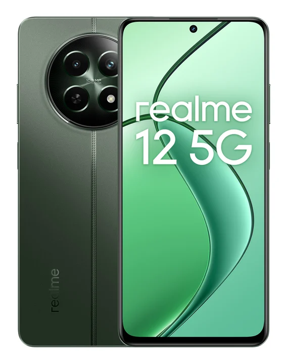 realme 12 17,1 cm (6.72") Dual-SIM Android 14 5G USB Typ-C 8 GB 256 GB 5000 mAh Grün
