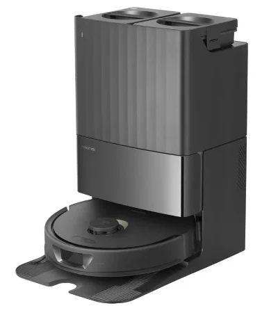 Roborock - Qrevo MaxV Saug-/Wischroboter inkl. Absaug-/Reinigungsstation schwarz