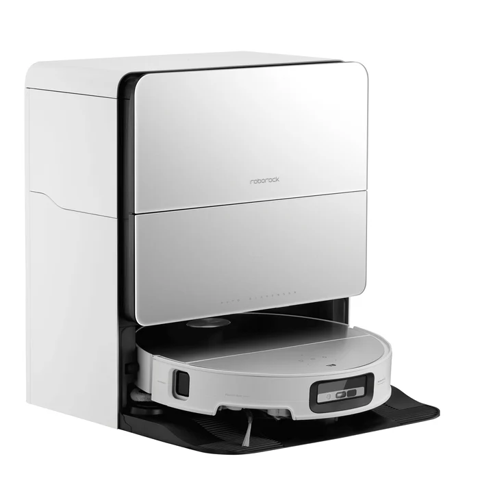 Roborock - Saros 10 Saug-/Wischroboter inkl. Absaug-/Reinigungsstation weiß (SAROS10WHT)