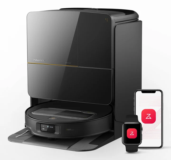 Roborock - Saros Z70 Saug-/Wischroboter inkl. Absaug-/Reinigungsstation schwarz (RRZ70BLK)