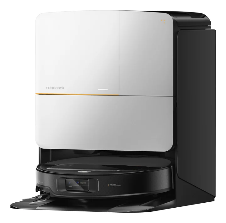 Roborock - Saros Z70 Saugroboter mit Wischfunktion, OmniGrip Arm, KI-gestützt, 22.000 Pa Saugkraft, 7.98 cm Ultra Slim, FlexiArm Riser, AdaptiLift Chassis,