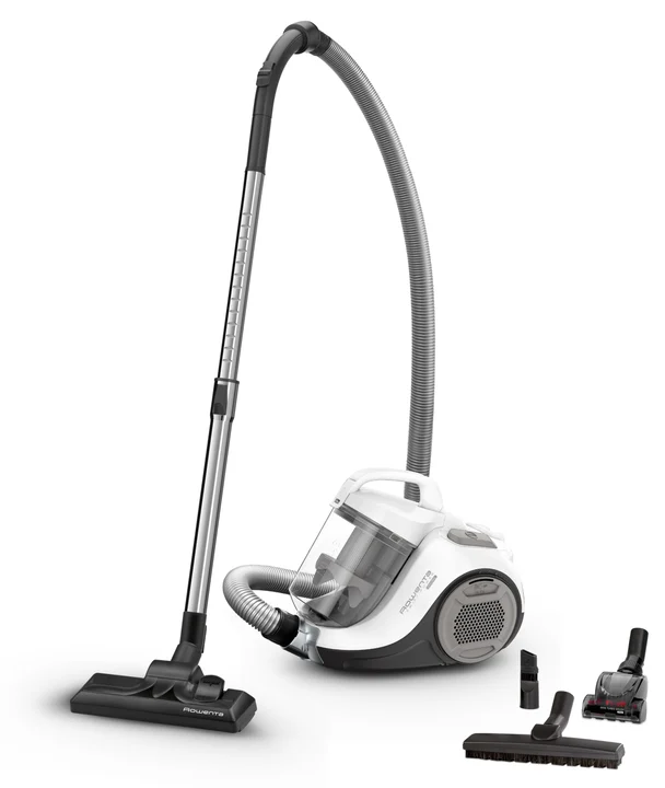 Rowenta - RO2957 Swift Power Cyclonic, Beutelloser Abschleppsauger, Zyklontechnik, Tier-Set, Radius von 7,6 m, Filterung bis zu 99,98%