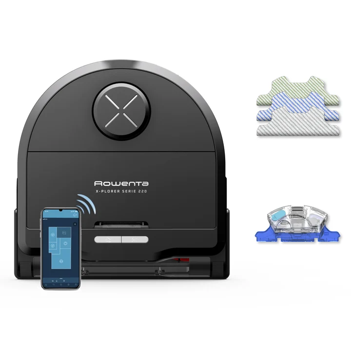 Rowenta - Xplorer Nass-Trocken-Saugroboter, RR9475WH