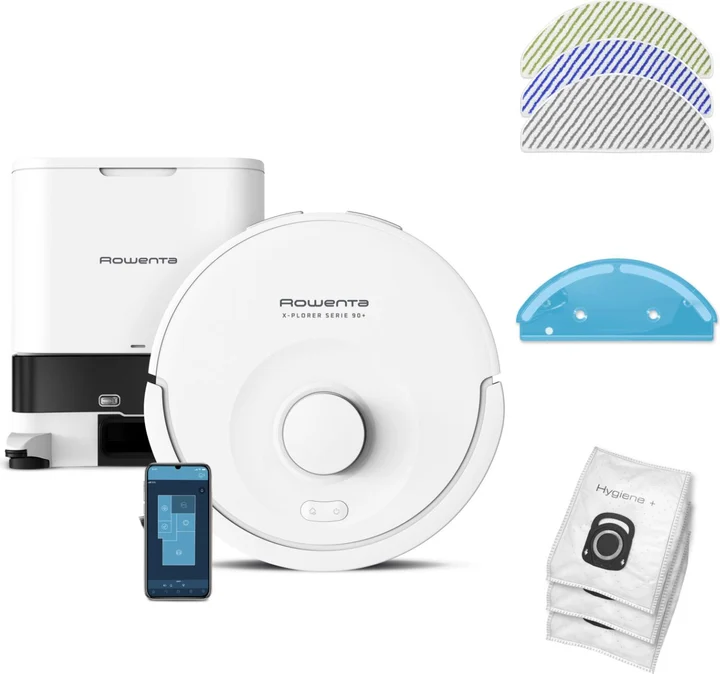 RR8797, Staubsauger Roboter, Weiss - RR8797, Staubsauger Roboter, Weiss