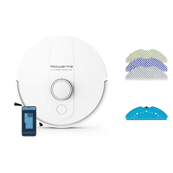 RR9177WH, Staubsauger Roboter, Weiss - RR9177WH, Staubsauger Roboter, Weiss