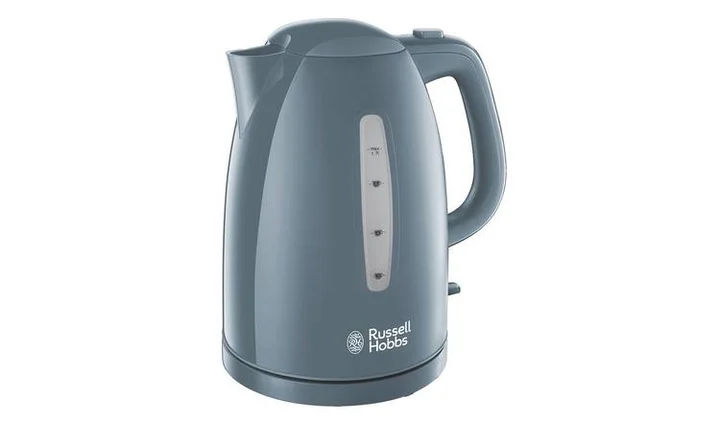 Russell Hobbs 21274-70 Wasserkocher, 1,7 l, 2400 W, grau
