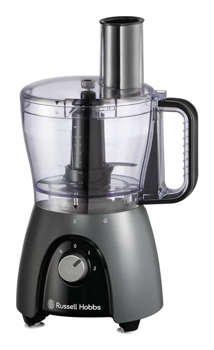 Russell Hobbs - Küchenmaschine [Mixer/Gemüseschneider/Standmixer/Zerkleinerer/Blender] Food Processor (Kneten, Rühren & Schneiden etc., Spülmaschinenfest, 900W
