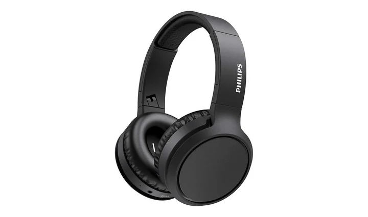 s Kabellos Over-Ear Kopfhrer mit Mikrofon/Bluetooth, Noise Isolation, 29 Stunden Spielzeit, BASS Boost-Taste, Schnellladefunktion H5205BK/00, Schwarz