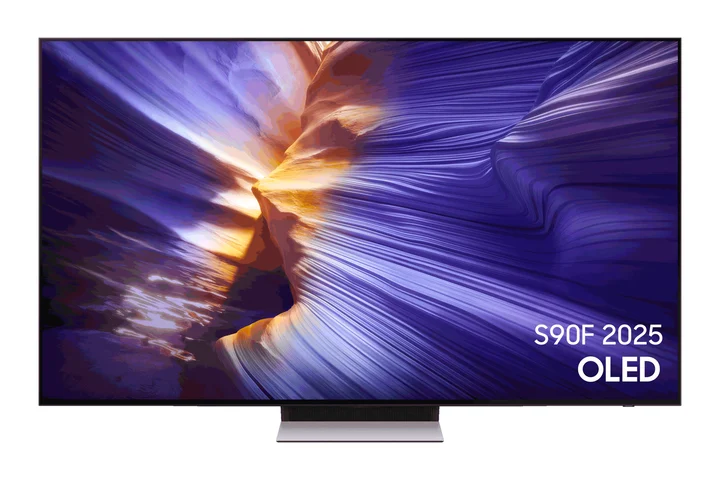 Samsung - 55 Zoll OLED S90F 4K Smart TV mit Vision AI, Motion Xcelerator 144Hz und Pantone zertifizierten Farben [Länderversion Spanisch]