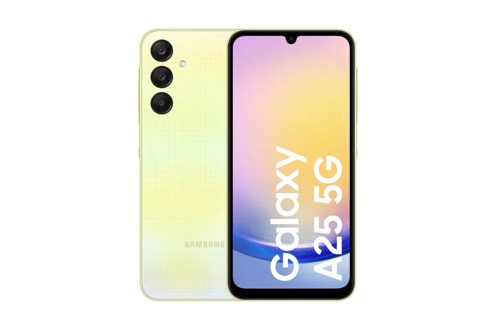 Samsung - Galaxy A25 5G Smartphone Dual-SIM RAM 6 GB / Interner Speicher 128 GB microSD slot OLED-Display 6.5" 2340 x 1080 Pixel (120 Hz) Triple-Kamera 50 MP 8