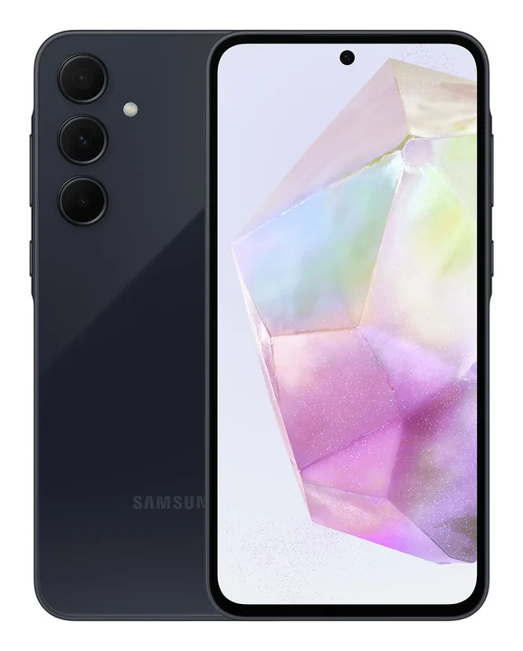 Samsung - Galaxy A35 5G Enterprise Edition, Android Smarthone, Business-Handy mit 6 GB RAM / 128 GB, 50-MP-Kamera, Knox, Wasser- und staubeständig gemäß IP67,