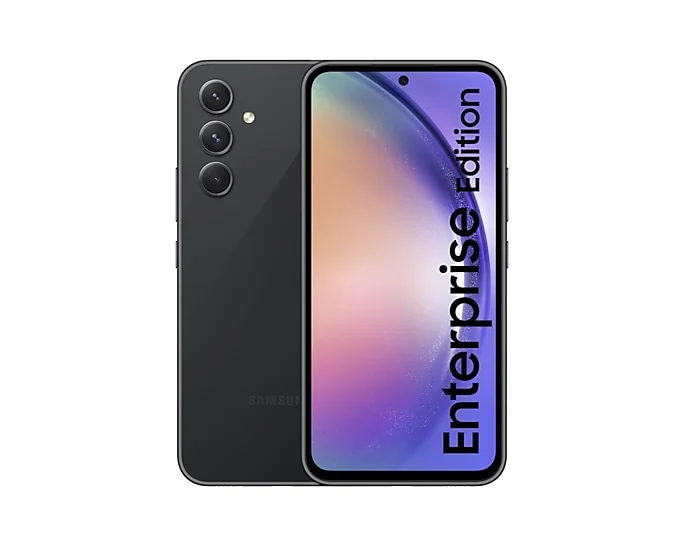 Samsung - Galaxy A54 5G Enterprise Edition Smartphone Dual-SIM RAM 8 GB / Interner Speicher 128 microSD slot OLED-Display 6.4" 2340 x 1080 Pixel 120 Hz