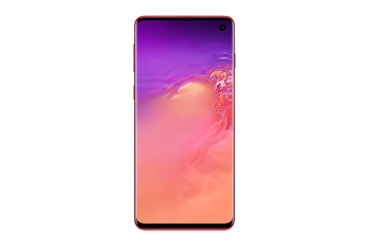 Samsung Galaxy S10 SM-G973F 15,5 cm (6.1") Android 9.0 4G USB Typ-C 8 GB 128 GB 3400 mAh Rot