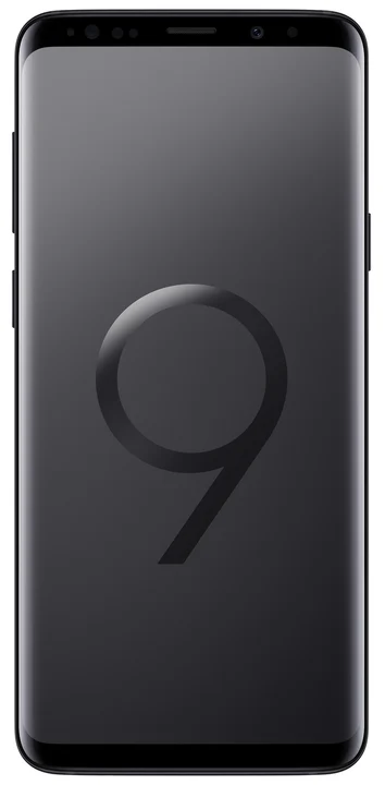 Samsung - Galaxy S9+ Smartphone (6,2 Zoll Touch-Display, 128GB interner Speicher, Android, Single SIM) Midgnight Black – Britische Version