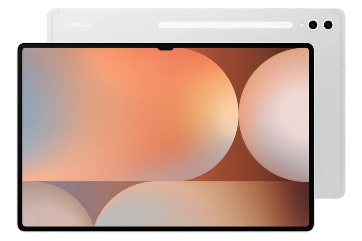 Samsung - Galaxy Tab S10 Ultra Tablet Android 14 1 TB 36,99 cm 14.6" Dynamic AMOLED 2X 2960 x 1848 microSD-Steckplatz Platinum Silver