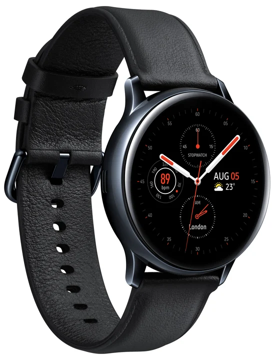 Samsung Galaxy Watch Active 2 Smartwatch, schwarz, Bluetooth, 40mm Gehäuse