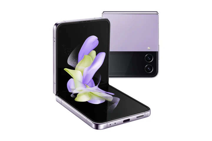Samsung Galaxy Z Flip4 SM-F721B 17 cm (6.7") Dual-SIM Android 12 5G USB Typ-C 8 GB 256 GB 3700 mAh Violett