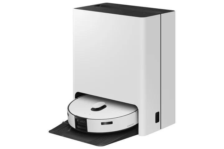 Samsung - Jet Bot Combo AI Saug-/Wischroboter inkl. Absaug-/Reinigungsstation (VR7MD97714G)