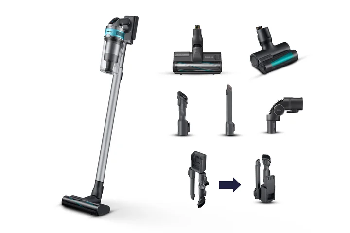 Samsung Jet75Turbo VS20T7531T1 Schnurloser Staubsauger 200AW 60min HEPA Filter