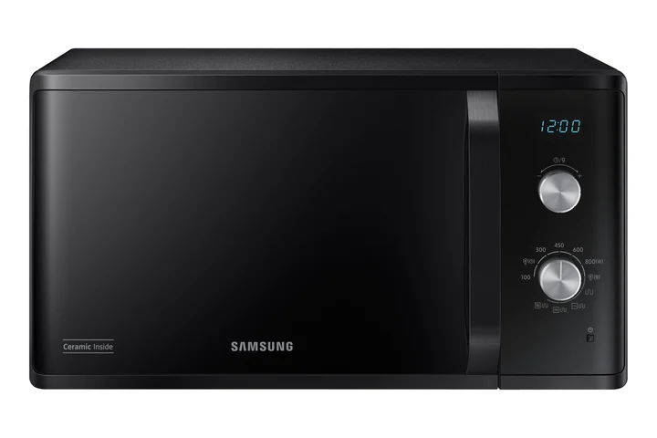 Samsung - Mikrowelle mit Grill, 23 l, 800 W, TDS-System, Schwarz MG23K3614AK/E1