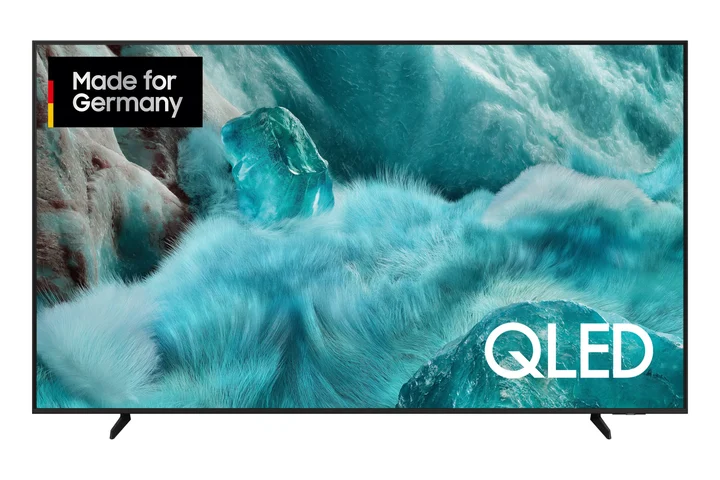 Samsung - QLED Q7F2 4K 75 Zoll (189 cm) UHD Fernseher, Q4 AI Prozessor, Quantum Dot für Reale Farben, 4K Upscaling, Knox Security, Gaming Hub, Kostenlose