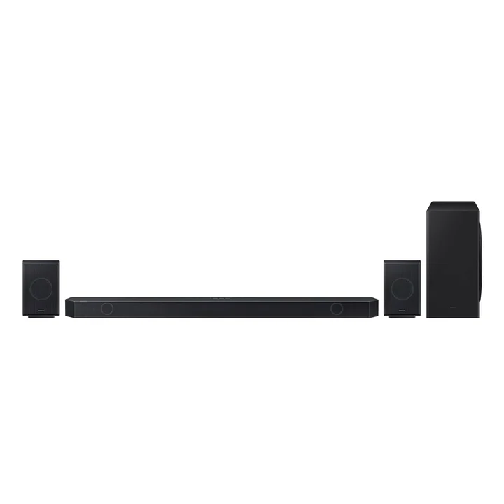 Samsung - Soundbar HW-Q930D/ZF 2024 - Dolby Atmos Wireless, Q-Symphony, 9.1.4 Kanäle, SpaceFit Sound Pro und kompatibel mit Sprachassistenten
