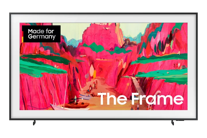 Samsung - The Frame Pro 4K LS03FW Vision AI Smart TV 85" Smart TV Display mit matter Oberfläche, wechselbarem Rahmen und 4K AI Gen2 Processor