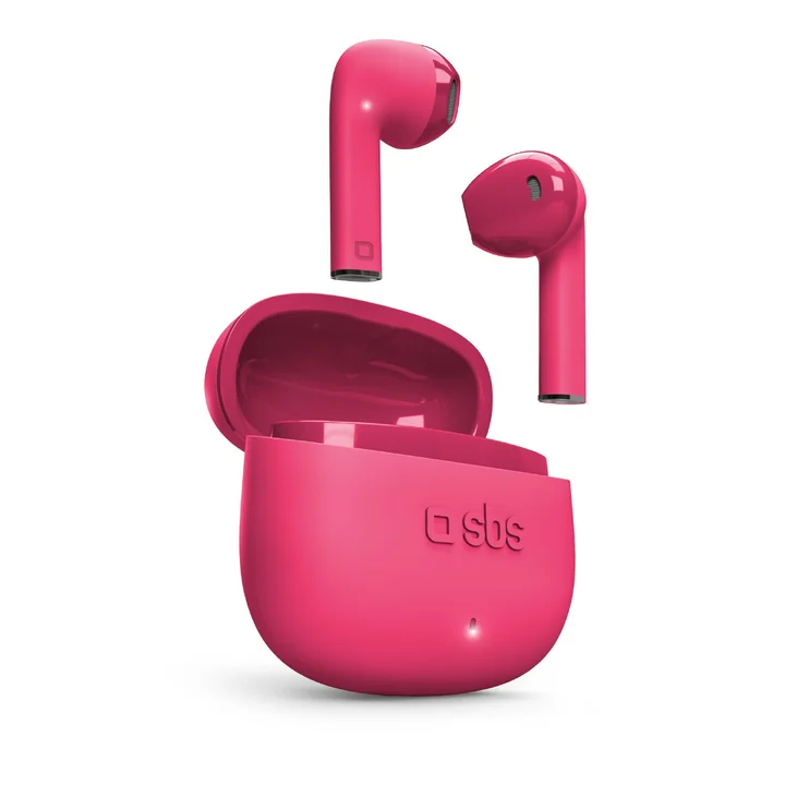 SBS TWS One Color pink Ohrhrer mit True Wireless Stereo-Technologie 84007 TEEARTWSCOLP