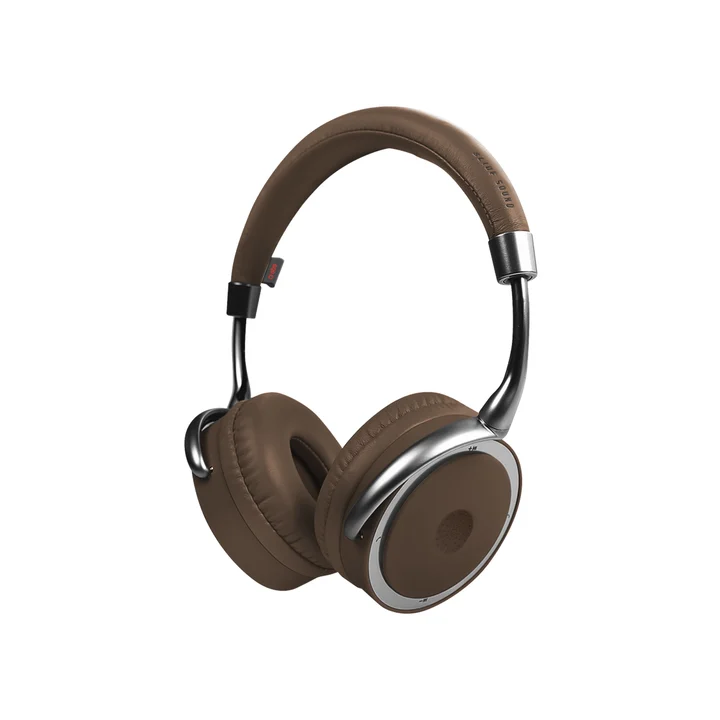 Schnurloser Kopfhörer Slide (Passive Geräuschunterdrückung, 6 h, Kabellos), Kopfhörer, Braun