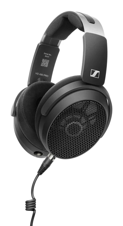 Sennheiser - HD 490 PRO Plus Open-Back Dynamic Studio Headphones | mit 1,8 m- und 3 m-langem Kabel und austauschbaren Ohrpolstern zum Mischen und Produzieren und