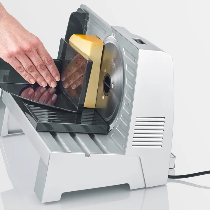 Severin - Allesschneider für Brot oder Aufschnitt, Brotschneidemaschine mit stufenlos einstellbarer Schnittstärke, 0-23 mm, deutsche Qualität,