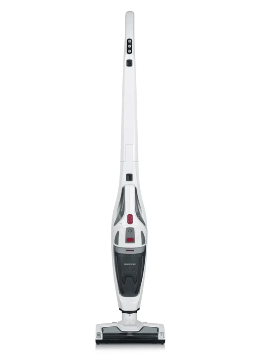 Severin - Kabelloser Staubsauger mit Lithium-Ionen Akku, 2in1 mit integriertem Handstaubsauger, beutelloser Akku Staubsauger mit Möbelpinsel und Fugendüse,