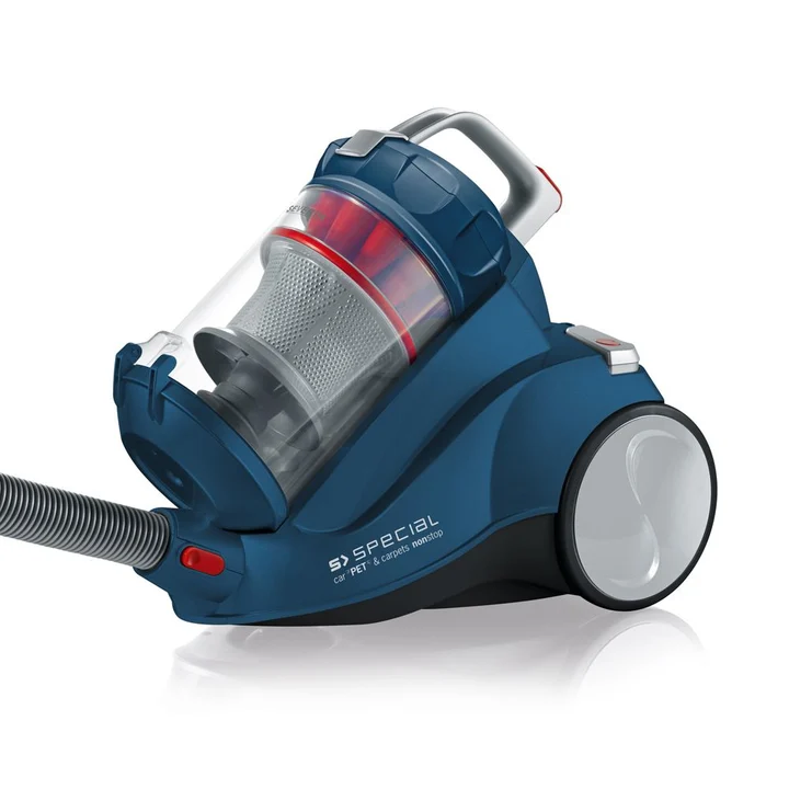 Severin - MY 7119 Beutelloser Multizyklon-Bodenstaubsauger, Regulierbare Saugleistung, Inkl. Polsterdüse, Parkettdüse und Turbobürste, S´SPECIAL carPET &