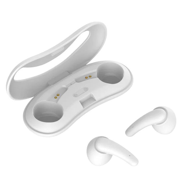 SHAPE1 True Wireless Stereo (TWS) In-Ear Musik- und Bluetooth-Headset Weiss (3.50 h, Kabellos), Kopfhörer, Weiss