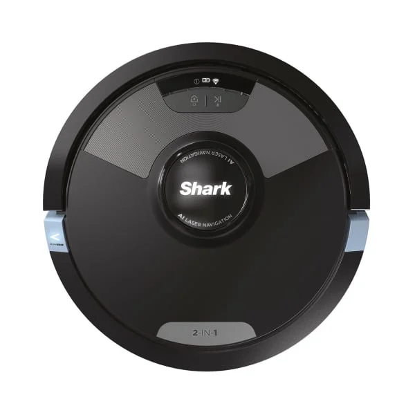 Shark - AI Ultra 2-in-1 Saugroboter, Staubsauger-Roboter mit Wischfunktion, Anti Hair Wrap, Teppich und Hartboden, Roboterstaubsauger, 110 Min Laufzeit,