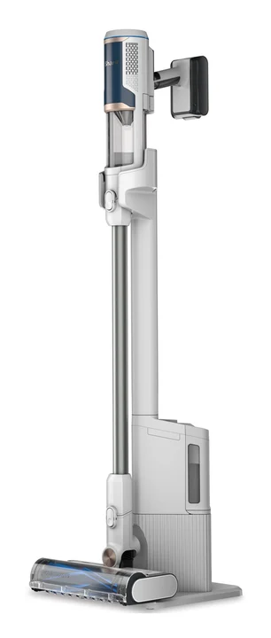 Shark - Clean und Empty Akku-Staubsauger mit Absaugstation, bis 40 Min. Laufzeit, kabellos, selbstentleerend, für Tierhaare, Teppich und Hartböden, mit