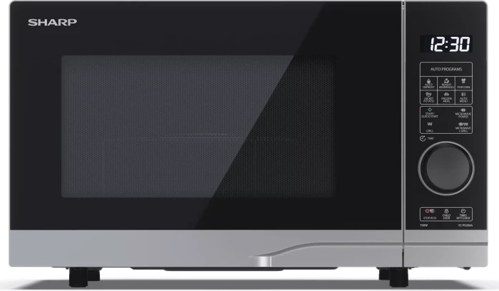 Sharp - YC-PG204AE-S Mikrowelle mit Grill