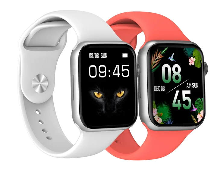 Smartwatch DCU COLORFUL 2 Weiß Silberfarben