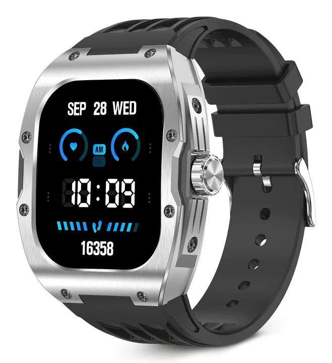 Smartwatch KSIX Hero Schwarz 1,95" 45 mm