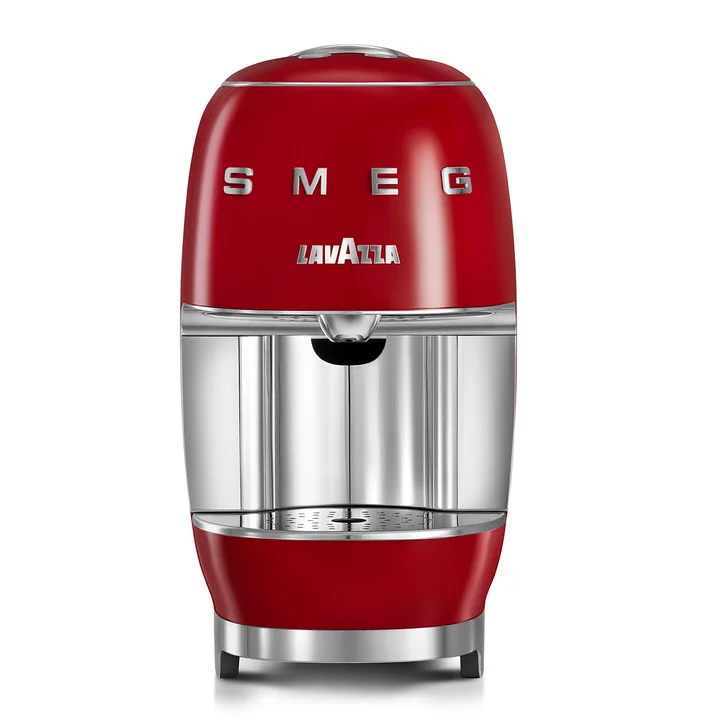 Smeg Lavazza Espressomaschine, automatisch, 0,9 l, rot