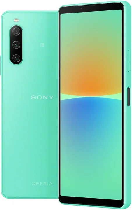 Sony - Xperia 10 IV 15,2 cm (6") Double SIM Android 12 5G USB Type-C 6 Go 128 Go 5000 mAh Couleur Menthe