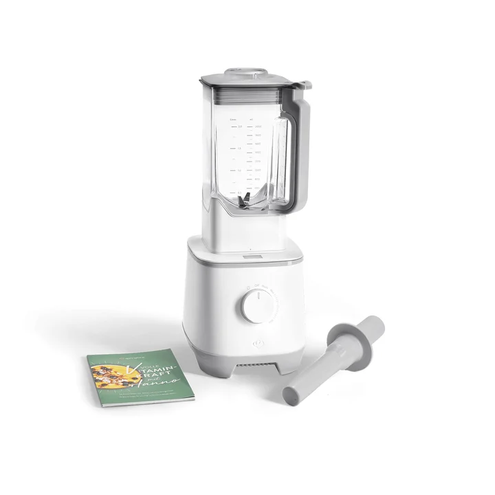 Springlane - Hochleistungsmixer Hanno – Smoothie Maker 2000 W 32000 U/min mit Selbstreinigungsfunktion – inkl. Rezeptheft & Stößel